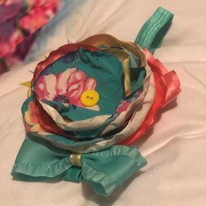 Custom girl flower bow